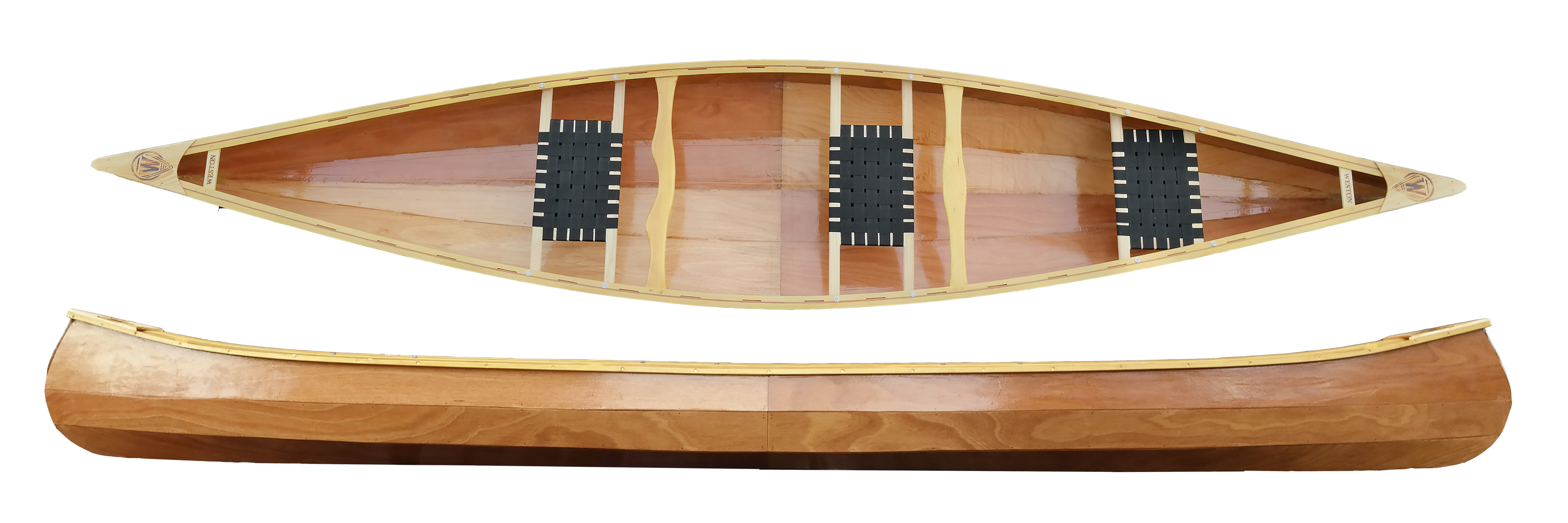 wooden canoe 